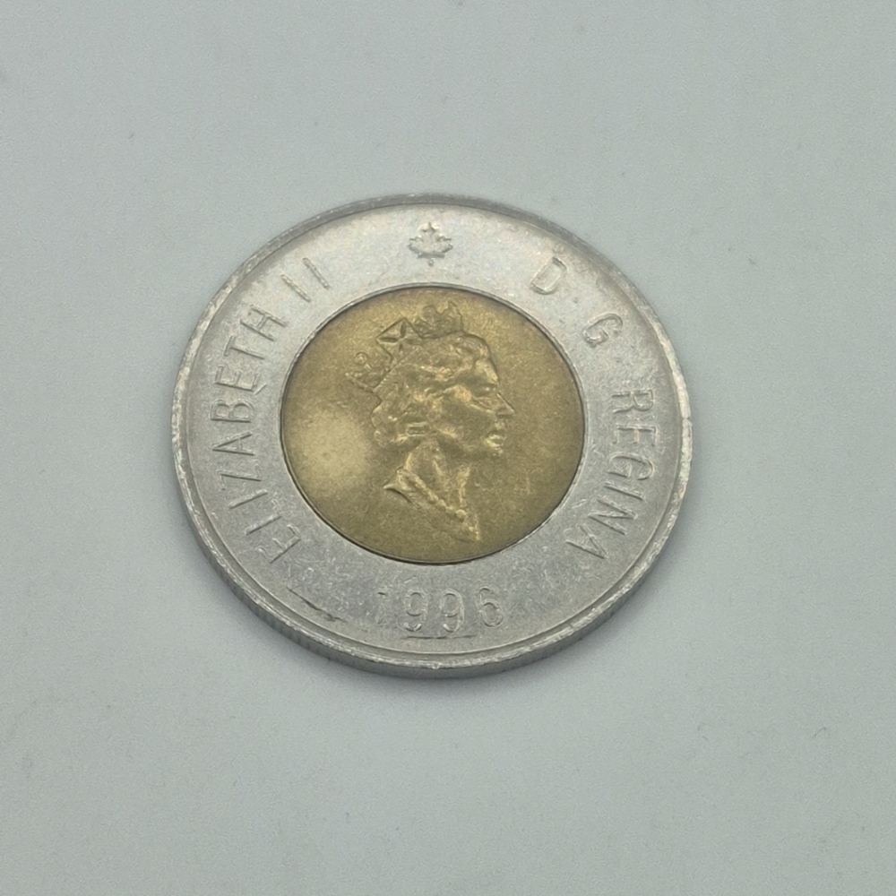 $2 Dollar Coin - Elizabeth II - Canada 1996